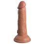 6 Inch 2Density Silicone Cock - 2